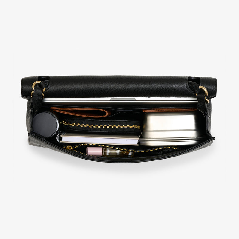 Laptop compartment and smart pockets